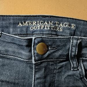 American Eagle Blue Denim Jeggings